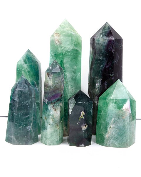 Fluorite Tower, Medium 3"- 4"