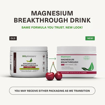 Magnesium Breakthrough Powder - Tart Cherry, 151g - Image 2