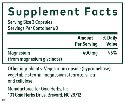 Magnesium Glycinate - 400 mg, 180ct - Image 2