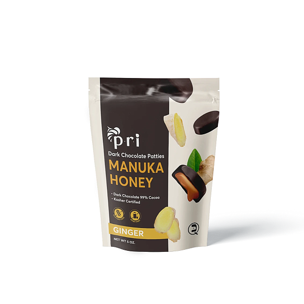 Manuka Chocolate Ginger Patties