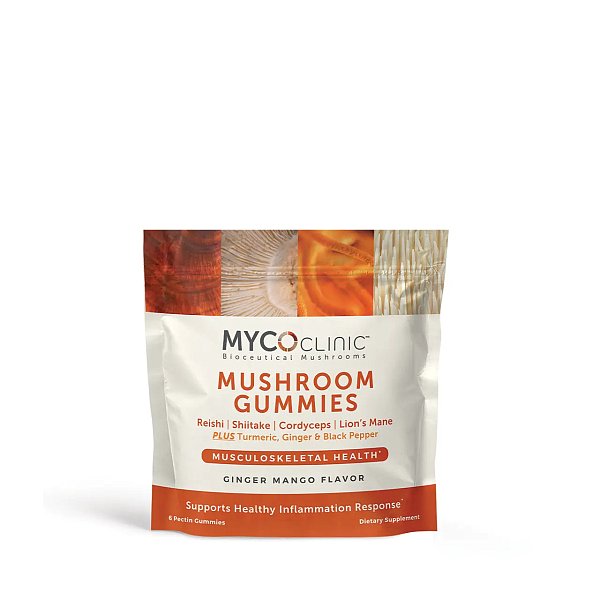 Musculoskeletal Mushroom Gummy Pouches, 6ct x 10 [ EXPIRES 10-2026] - Image 2