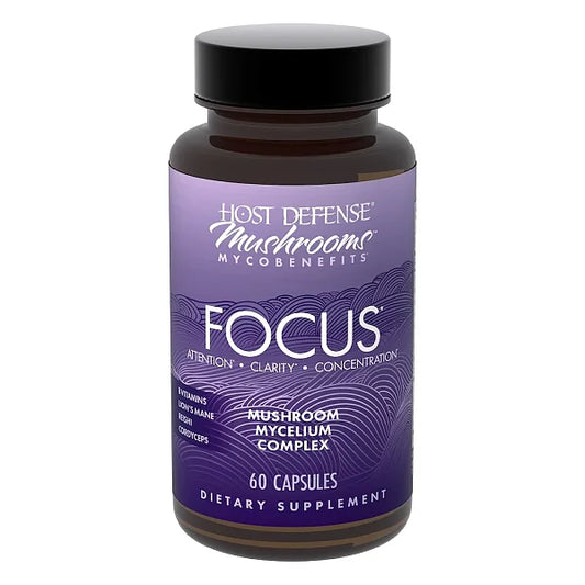 MycoBenefits Focus Capsules, 60ct [ EXPIRES 01-24-2027 ]