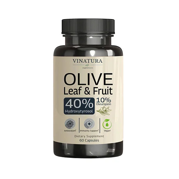 Olive Leaf Extract & Fruit, 60ct