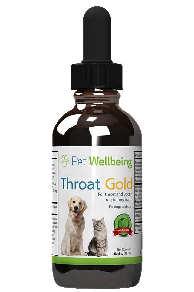 Throat Gold, 2oz, for Dogs & Cats