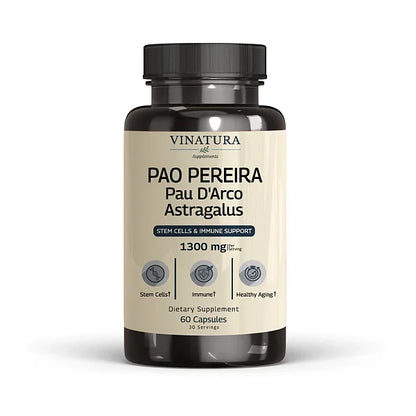 Pao Pereira, Pau D’Arco, Astragalus, 60ct