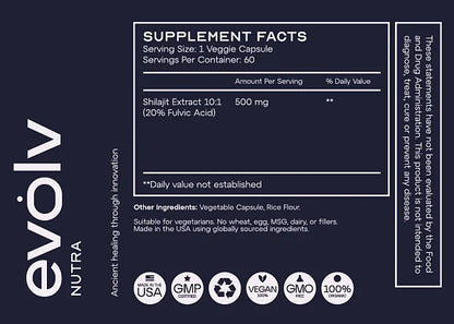 Pure Shilajit, 60 Caps - Image 2