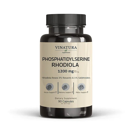 PhosphatidylSerine Rhodiola, 90ct
