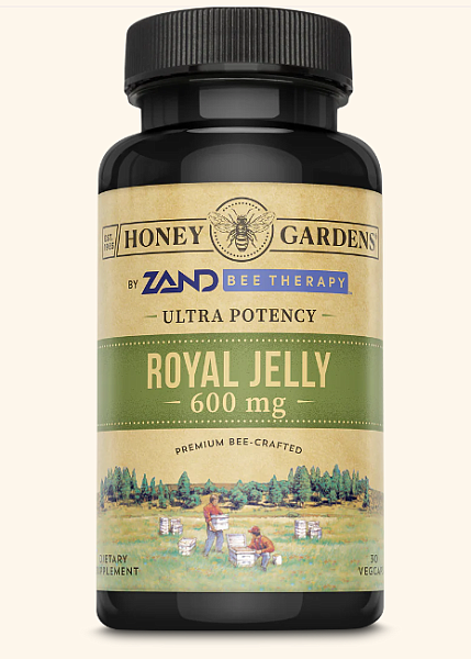 Royal Jelly 600, 30 VegCaps