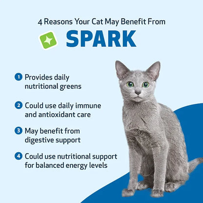 SPARK - Daily Nutritional Greens Supplement for Cats, 100g - Image 6
