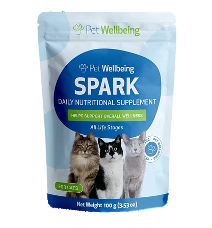 SPARK - Daily Nutritional Greens Supplement for Cats, 100g