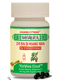 Zhi Bai Di Huang Wan, Pills