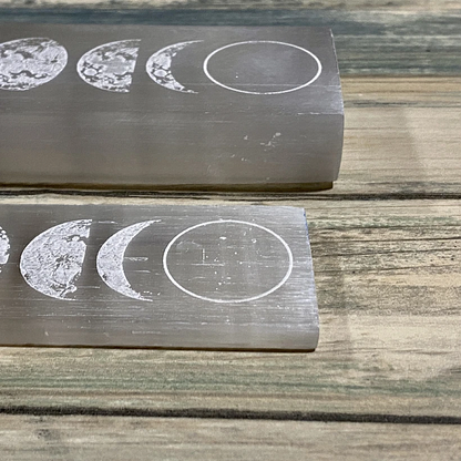 Selenite Charging Platform, Moon Phase - Medium - Image 2