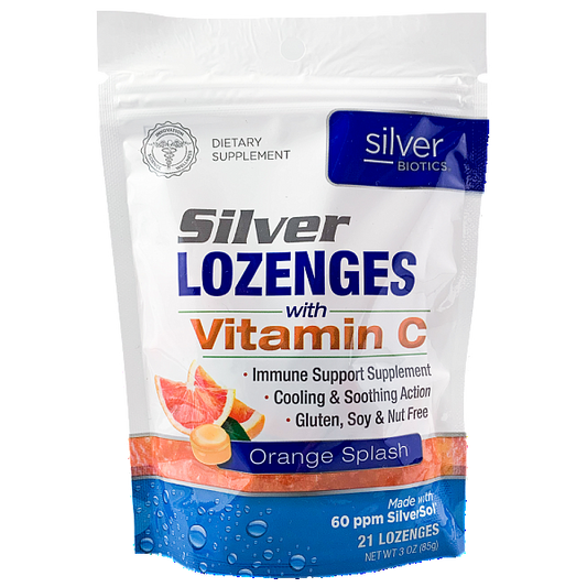 Silver Lozenges with Vitamin C