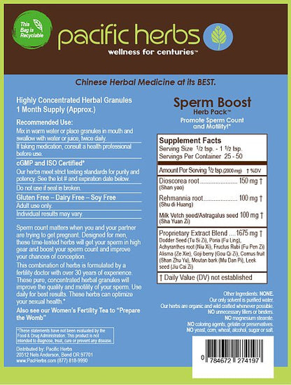 Sperm Boost, 100g - Image 2