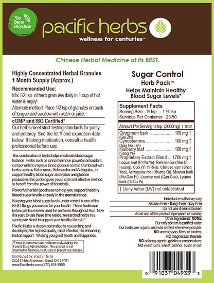 Sugar Control Herb Pack, 50g - Image 2
