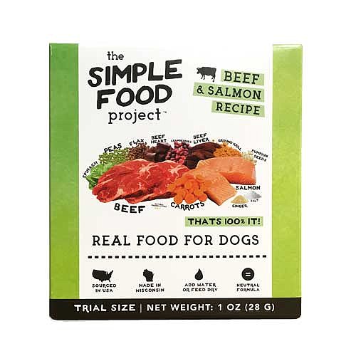 Dog - Beef & Salmon Recipe, 1oz Trial