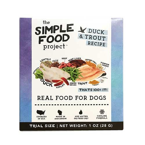 Dog - Duck & Trout Recipe, 1oz Trial