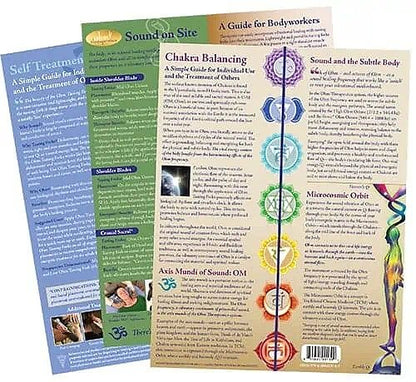 Tuning Fork Treatment Charts 3-Pak