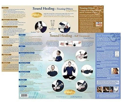 Tuning Fork Treatment Charts 3-Pak - Image 2