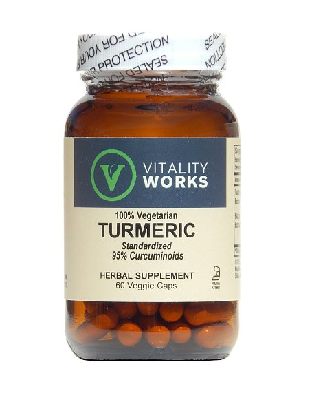 Turmeric Veggie Caps (standardized), 60 Veggie Caps