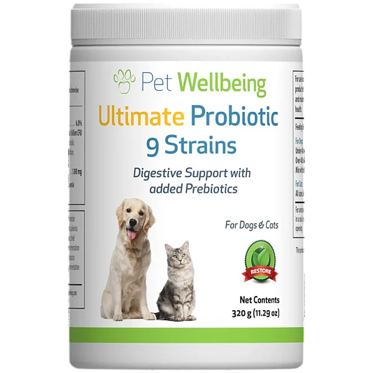 Ultimate Probiotic 9 Strains for Dogs, 320g