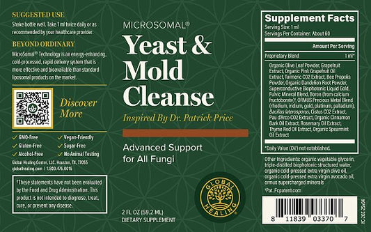 Microsomal Yeast & Mold Cleanse, 2oz - Image 2