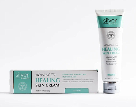 Advanced Healing Silver Skin Cream - Unscented, Large - Image 2