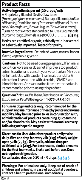 Agile Joints for Dogs & Cats, 2oz - Image 2