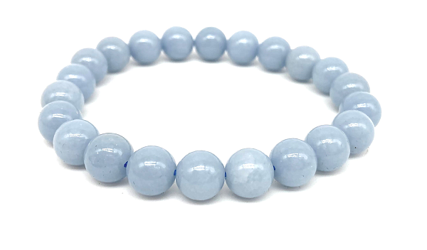 Angelite 8mm Bracelet