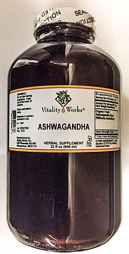 Ashwagandha Root (1:1.5), 32 oz