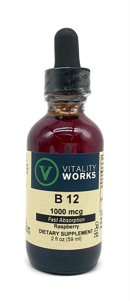 B12 1000 mcg/ml 2oz (raspberry flavor)