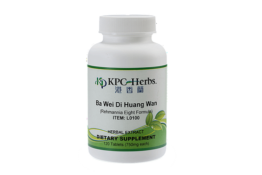 Ba Wei Di Huang Wan, Tablets