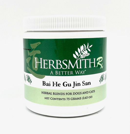 Bai He Gu Jin San Powder, 75g (Pet)