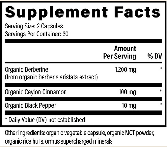 Berberine, 60ct - Image 2