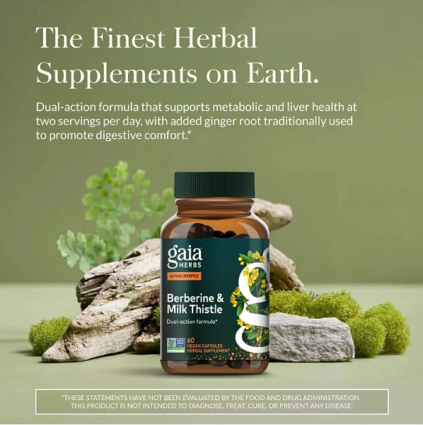 Berberine & Milk Thistle, 60ct - Image 3