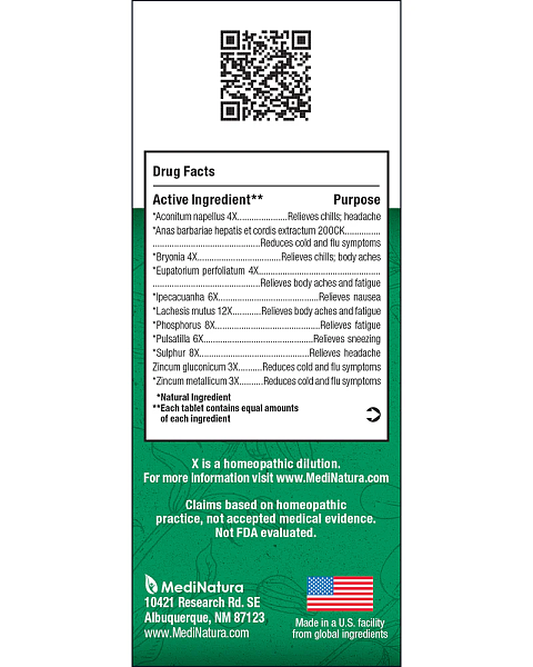 BHI Flu + Tablets, 100ct - Image 2