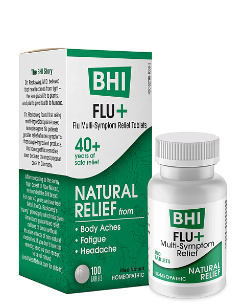 BHI Flu + Tablets, 100ct