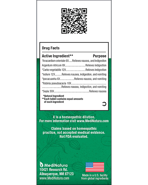 BHI Nausea Tablets, 100ct - Image 2