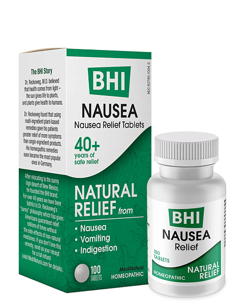 BHI Nausea Tablets, 100ct