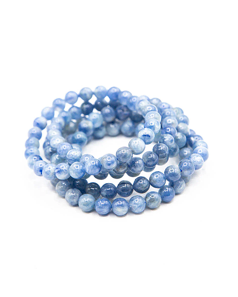 Blue Kyanite Bracelet, 8mm