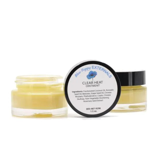 Blue Poppy Clear Heat Ointment - 0.5 OZ
