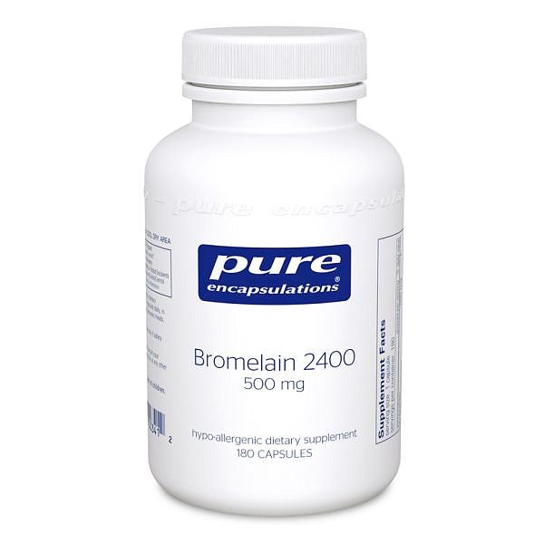 Bromelain 2400 (500 mg), 180 Capsules