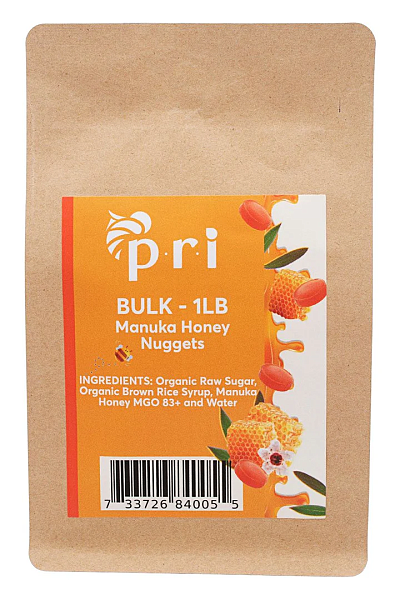 PRI Bulk Manuka Honey Nuggets (1 lb)