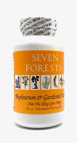 Bupleurum-Gardenia Tablets, 250 tablets