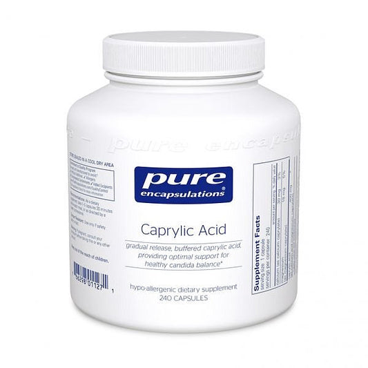 Caprylic Acid, 120 Capsules