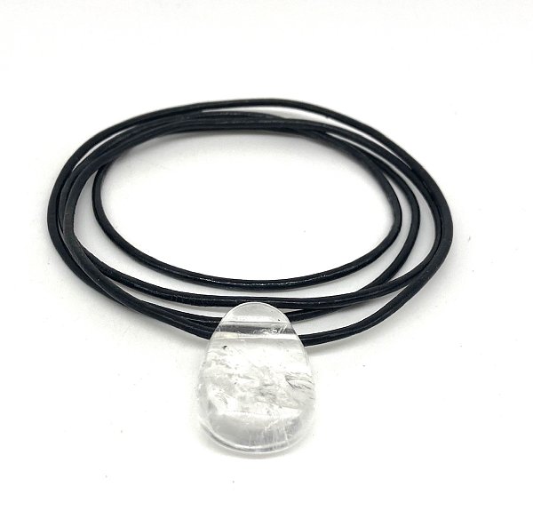 Charmed Pet Necklace, Quartz