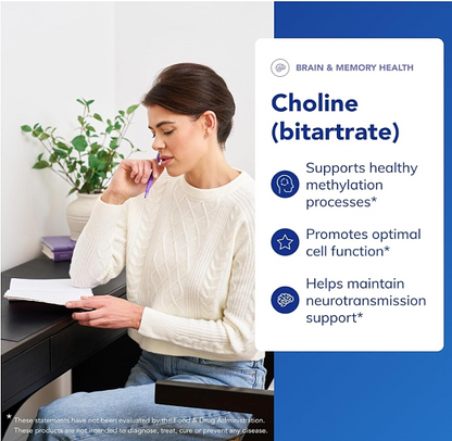 Choline (bitartrate), 100ct - Image 3