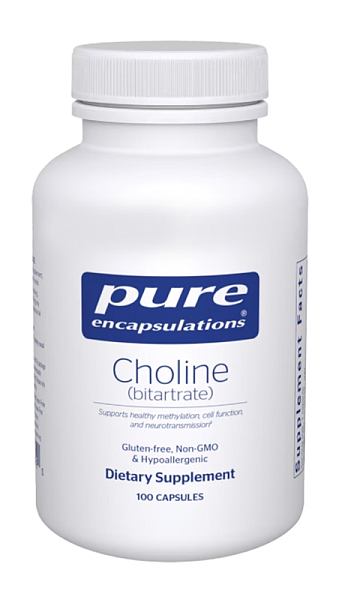 Choline (bitartrate), 100ct