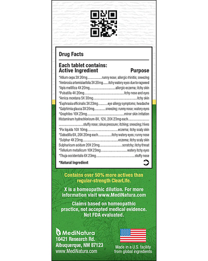 ClearLife Extra Strength Allergy Tablets, 60 Tabs - Image 3