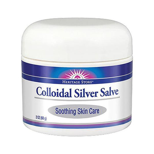 Colloidal Silver Salve, 2oz